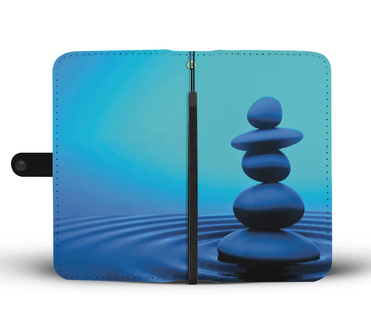 Zen Ripples Wallet Phone Case