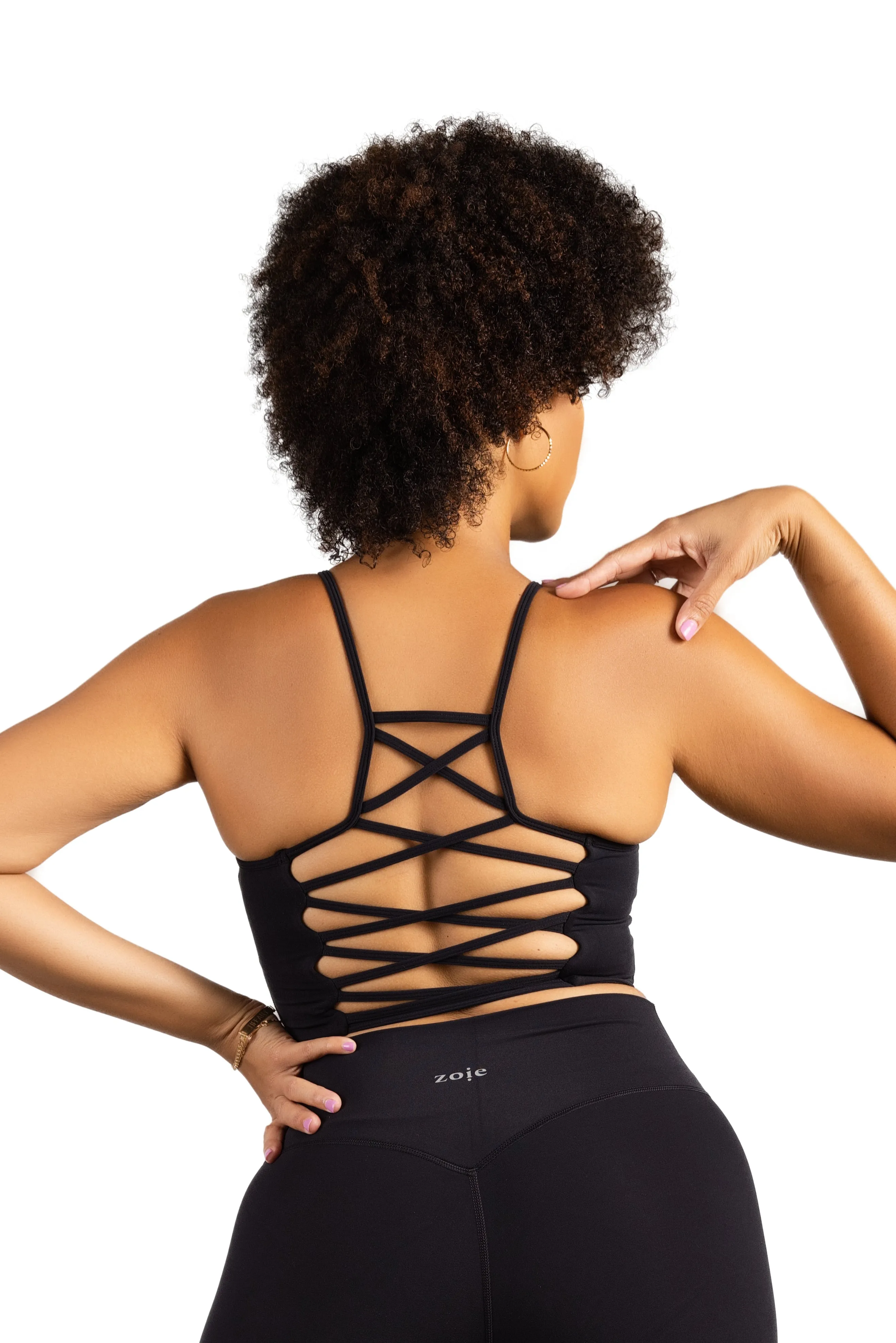 ZIVA SPORT BRA BLACK